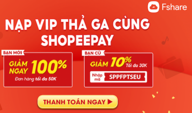 Hot deal tháng 11: Rinh ngay ưu đãi “khủng” Fshare qua ví ShopeePay